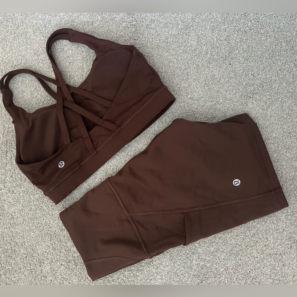 Lululemon Energy Sports Bra Java